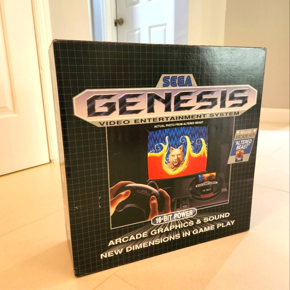 Sega Genesis Model 1 Altered Beast - Packaging only